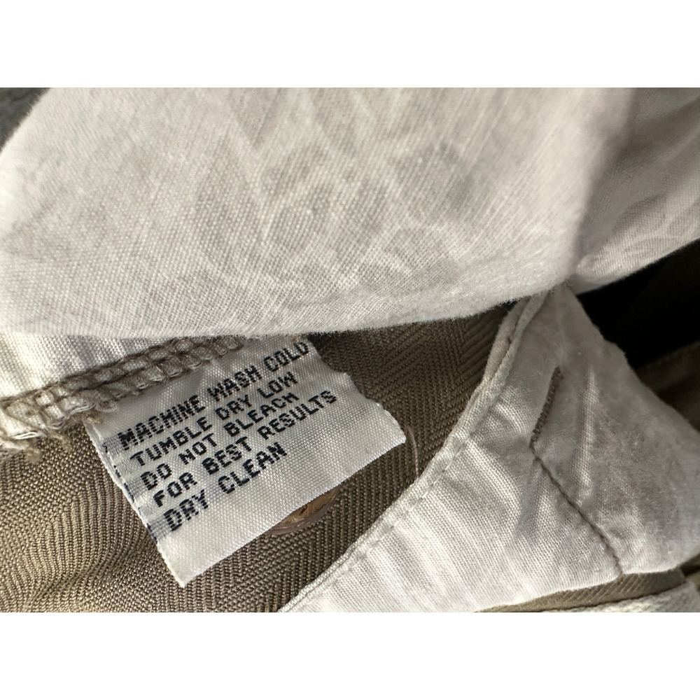 Tommy Bahama Silk Shorts Mens Size 40 Beige Chino Pleated Outdoor Golf *Flawed - Picture 6 of 16
